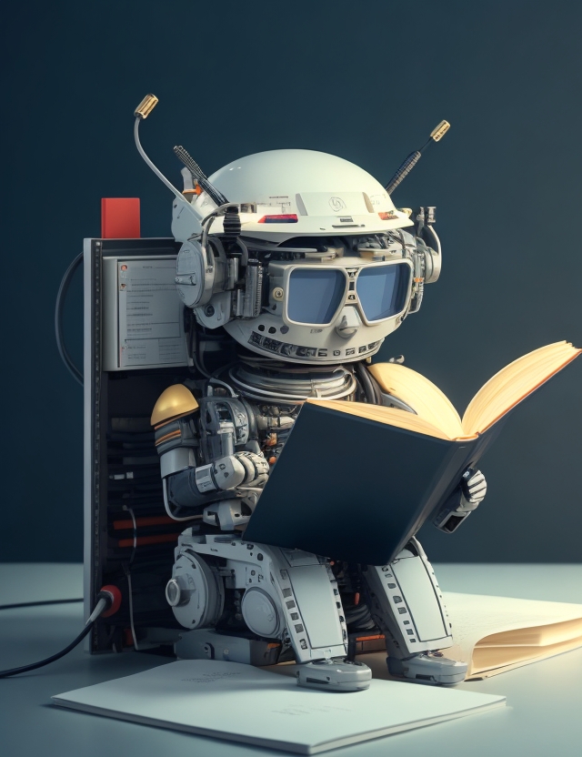 Generative AI image for "Literate Programming" img